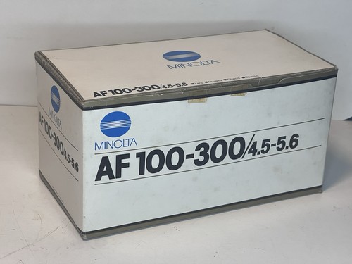 Objectif minolta 100 300 - minolta,