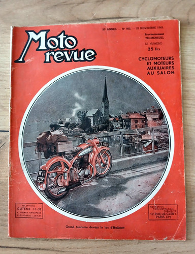 Moto revue 962 vélo motorisé - vélo,