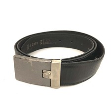 GIANNI VERSACE Medusa Leather 95cm Men's Belt Black/9BJ0025