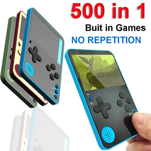 Portable retro gaming console - retro,