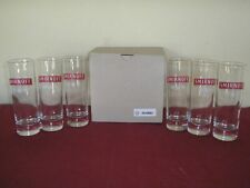 VENDEUR PRO / Lot de 6 verres a vodka SMIRNOFF / Bar bistrot irish pub  / NEUF