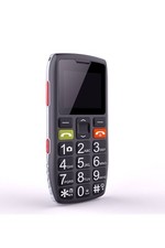 Telephone Portable Senior  S.0.S Grande Touche Caméra Radio GSM Noir 1500mAh