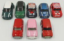 8 Mini Die Cast Lot 1:64 Scale Hot Wheels BMW & Austin Mini Cooper & Morris Mini