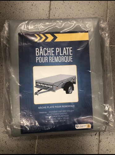Bâche plate pour - plate, remorque