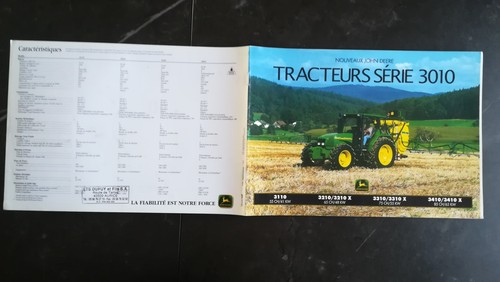 Brochure tracteur john deere - john,