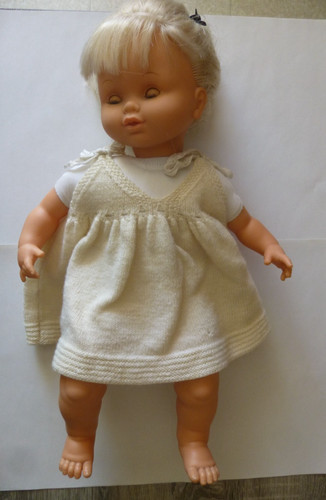 Ancienne poupée blonde aux - poupée,