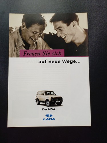 Lada niva brochure - brochure, 8.1996