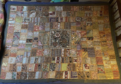 Tapisserie murale patchwork - tapisserie,