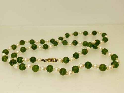 Collier vintage nœuds perle - vintage,