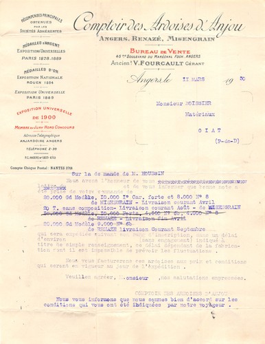 1930 comptoir des ardoises - 1930,