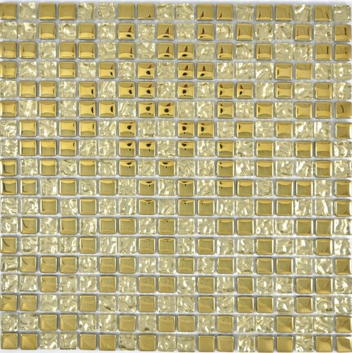 Pâte verre miroir - or,