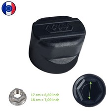 2 x Caches Écrous Bouchons 17