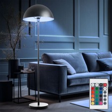Lampe Sur Pied Salon Grise Alu
