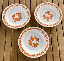 3 Assiettes Creuses Arcopal