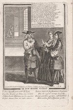 Faillite Caricature N. Guerard