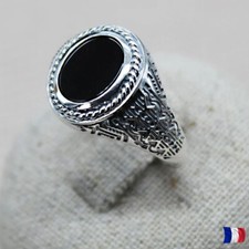 Bague en argent 925 avec agate