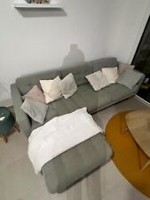 Canapé vert clair avec méridienne Landskrona ikea