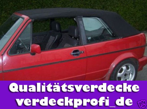 Golf cabrio capot tissu - vw,