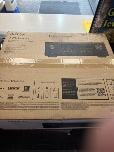 Denon avr s570bt video - denon, 8k
