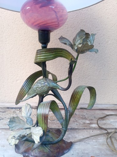 Lampe pétrole ancienne - lampe,