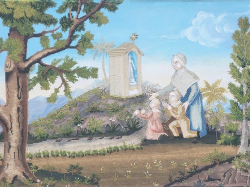 Voto broderie chenillé - broderie,