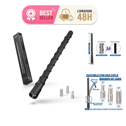 Bingfu antenne voiture courte - antenne,