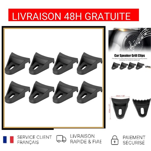 Clips fixation grille - fixation,