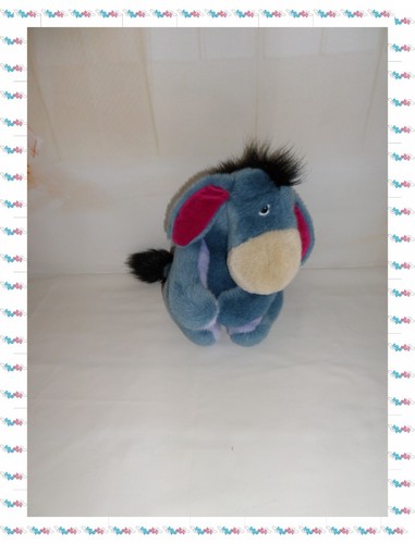Peluche bourriquet assis - peluche,