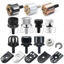 Rear Fender Seat Bolt Mounting Screw Cap Nut Tab kit for Harley 1986-2023
