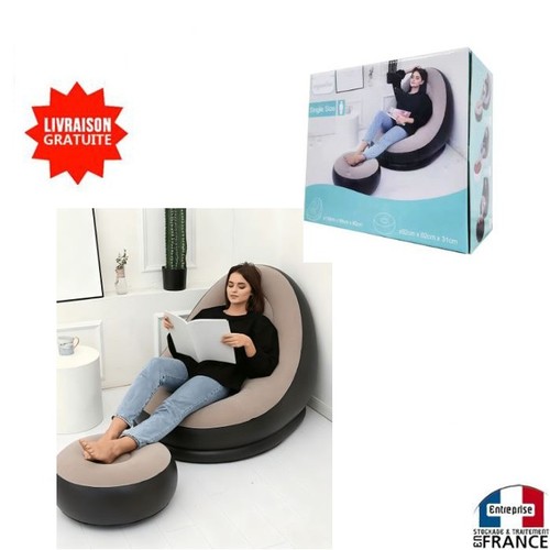 Fauteuil canapé gonflable