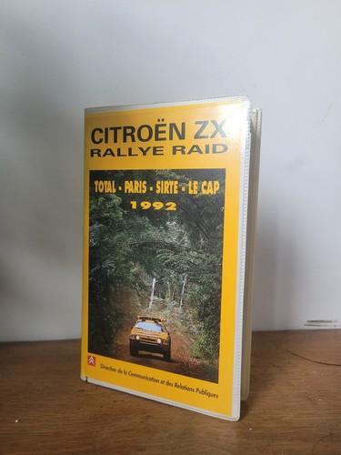 Vhs citroën rallye raid - vhs,