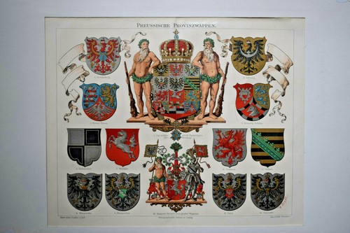 Preussische provinzwappen - preussische,