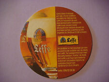 Sous-Verre De Brasserie De Bière D'Abbaye Leffe ~ Leuven, Belgique Depuis 1240