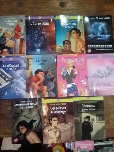 Lot livres de poche - de, 11