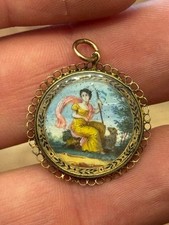 Médaillon Or Vers 1800 -1820