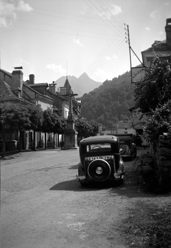 Voitures anciennes vue
