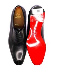 $1,250 CHRISTIAN LOUBOUTIN - *LAFITOCH* Black Lthr Oxfords US 11.5 (44.5EU)