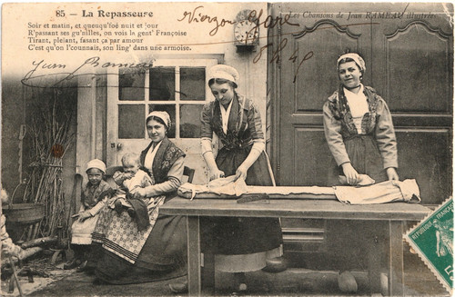 Cpa chansons jean rameau - de,