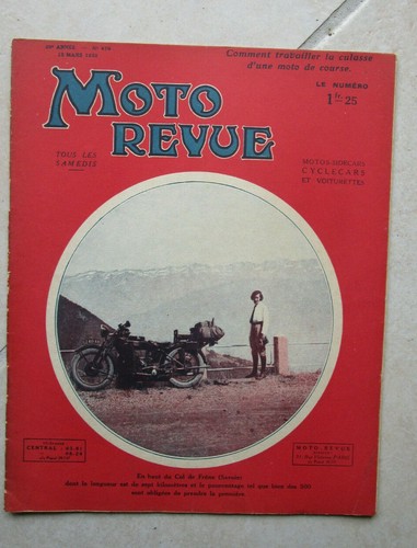 Moto revue 470 - moto,