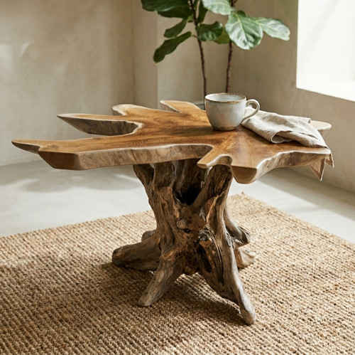 Teck exotique table - teck, basse