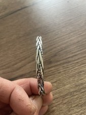 ancien bracelet jonc en argent