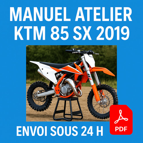 Manuel atelier ktm 2019 - manuel, sx