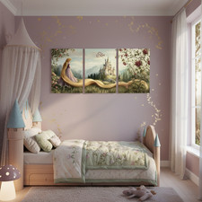 Tableau Toile Raiponce