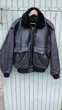 VINTAGE BLOUSON CUIR AVIATEUR