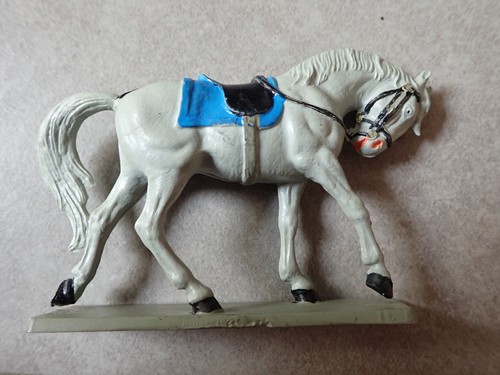 Figurine starlux cheval - starlux, blanc