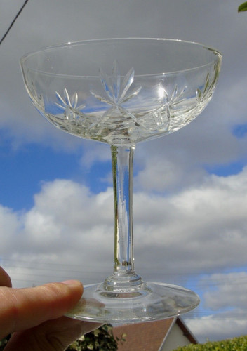 Coupe champagne cristal - à, en