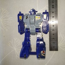 vintage TRANSFORMERS G1 - DIACLONE bootleg ? - blue Twin Twist Jumpstarters