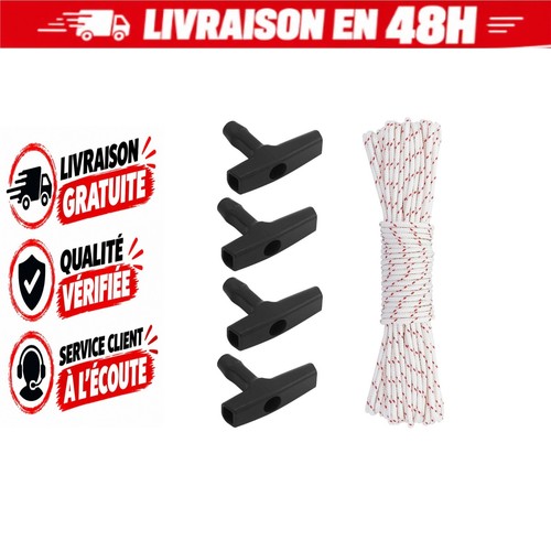 Corde démarrage tondeuse - corde, de