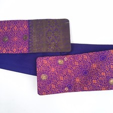 34"/87 cm soie designer taille