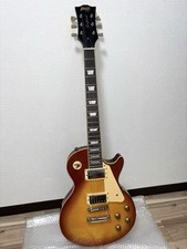 Blitz by Aria Pro II Leopard Les Paul type Electric Guitar Used From Japan
